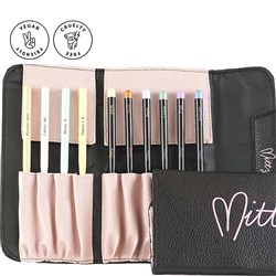 Total Brush Pack Of 10 Brushes - Black (LS)